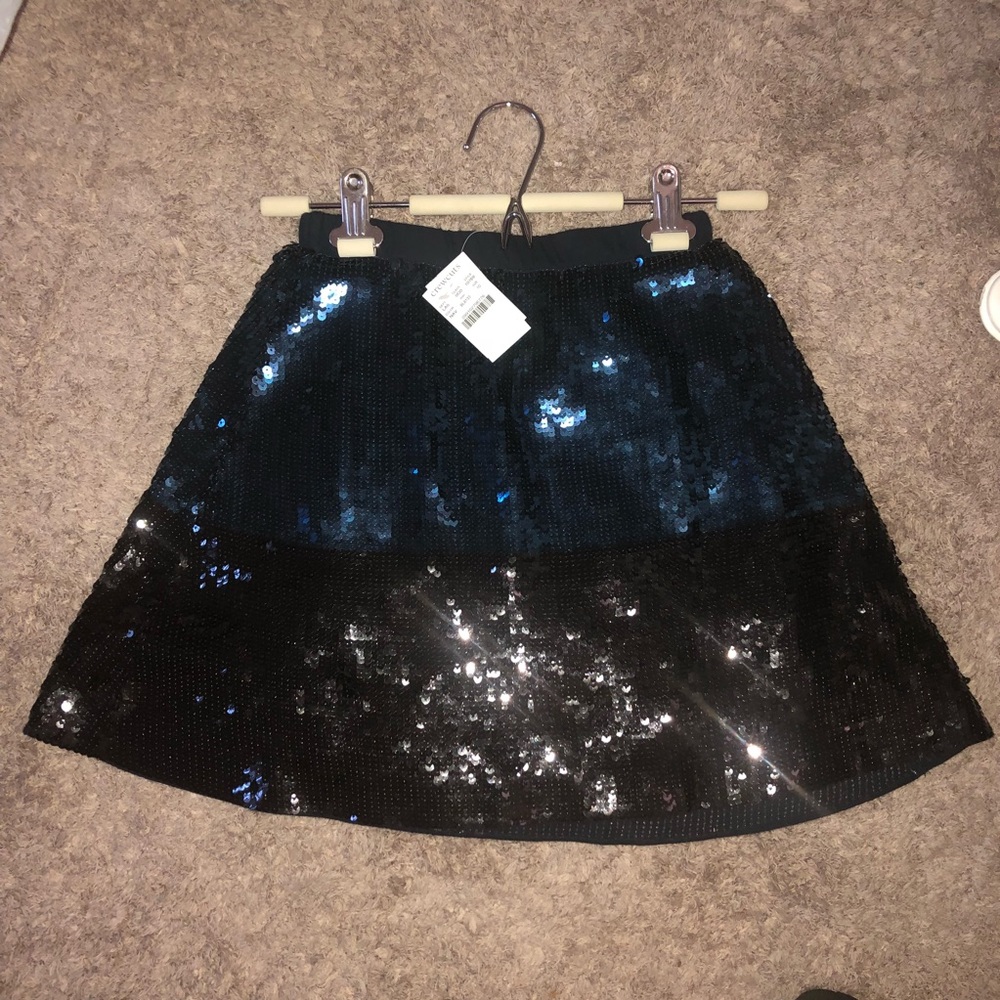 NWT sequin crewcuts skirt!